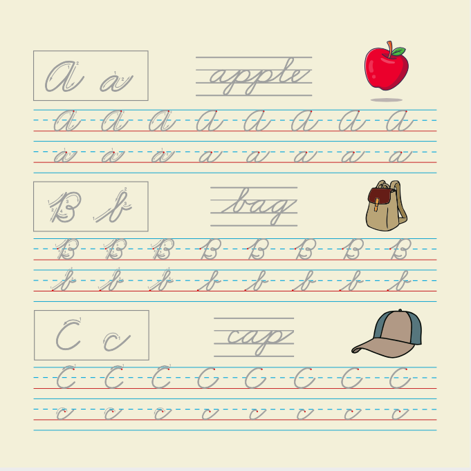 Clever Eli cursive set